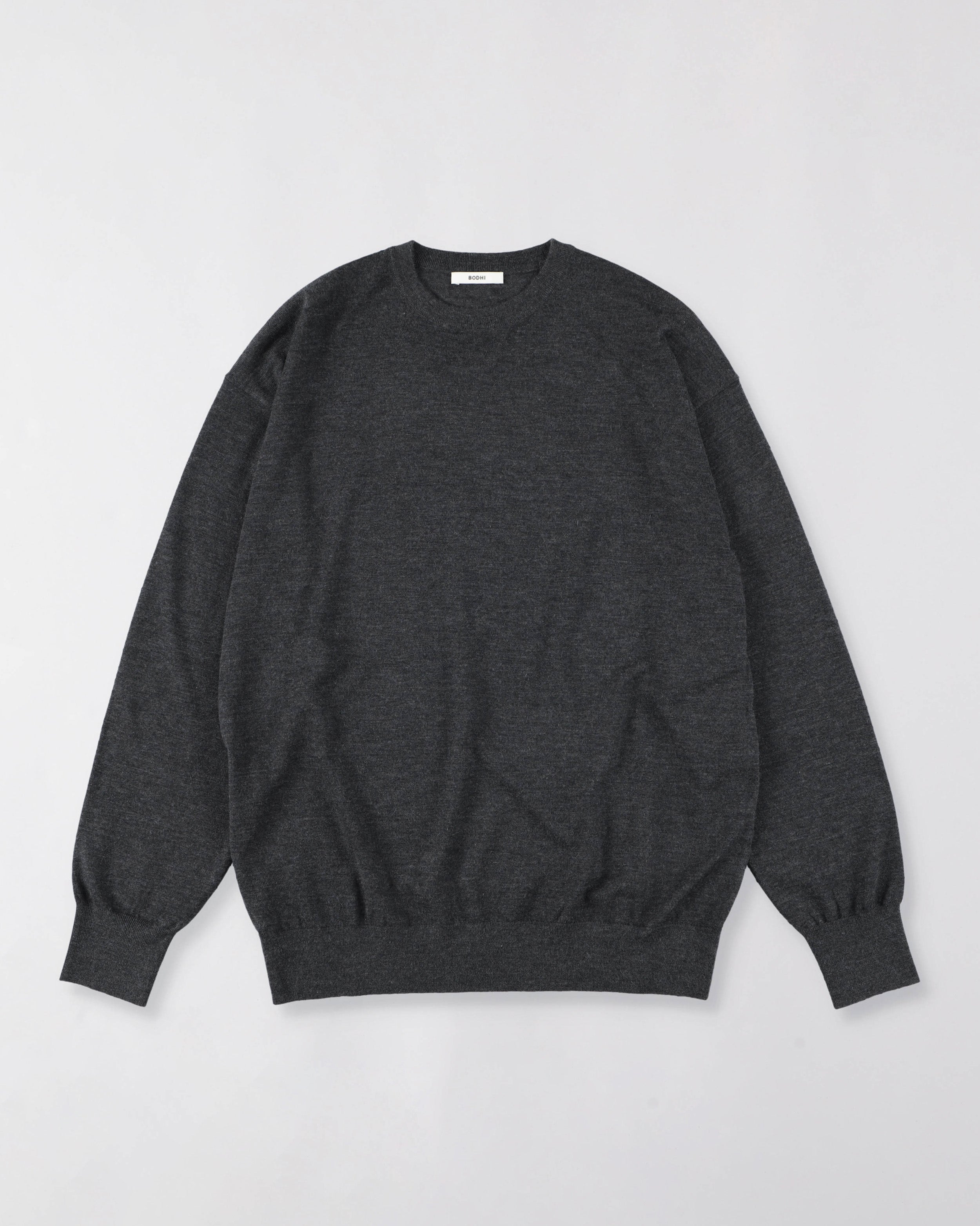 【24SS】EXTRA-LIGHT CASHMERE HIGH GAUGE CREW