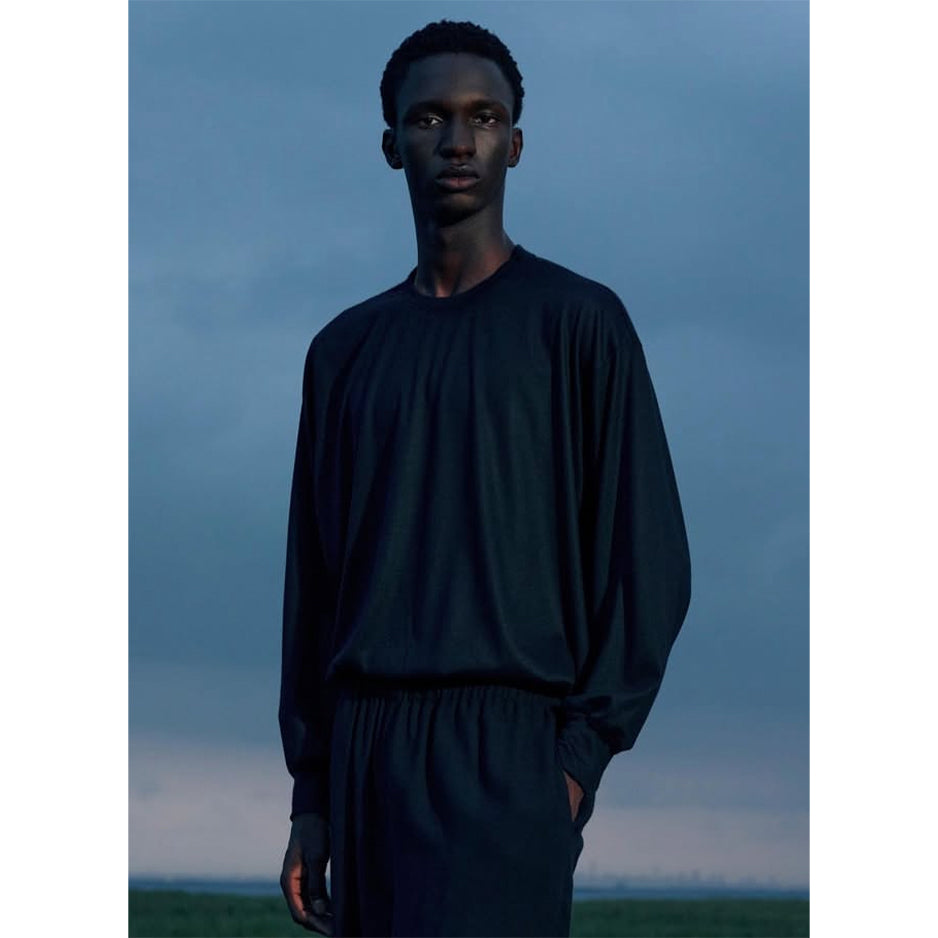 BODHI for Graphpaper "BIG Extra Fine Cashmere L/S Tee"