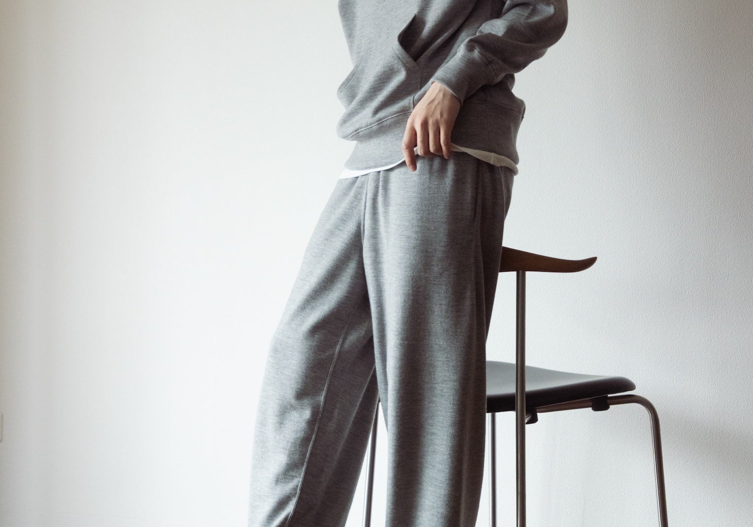 STAFF BLOG : 理由があってのカシミヤ裏毛