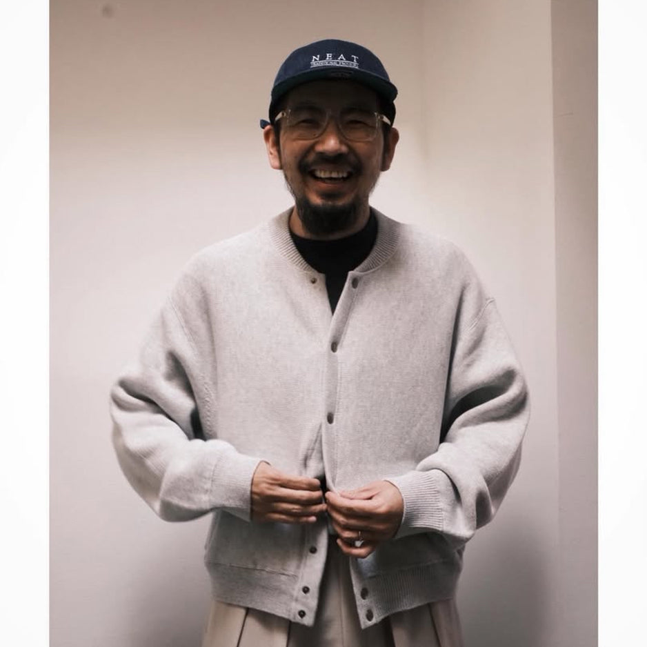 BODHI × NEAT Special Item "Snap Cardigan"