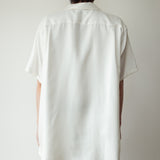 【2026SS】VACANCES / WASHABLE MATTE SILK SHIRT SS