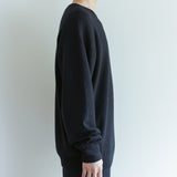 【2026AW】AMBIENT / 18GGW CASHMERE KNITTING SWEAT CREW