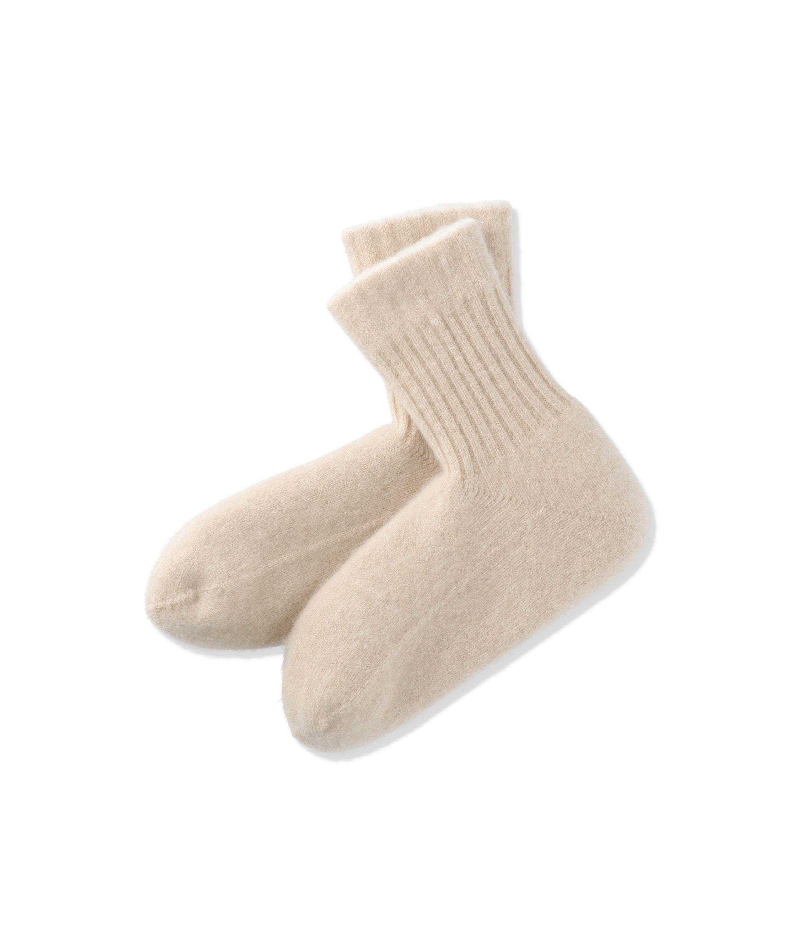【2026AW】D.F / CASHMERE DOUBLE FACE SOCKS