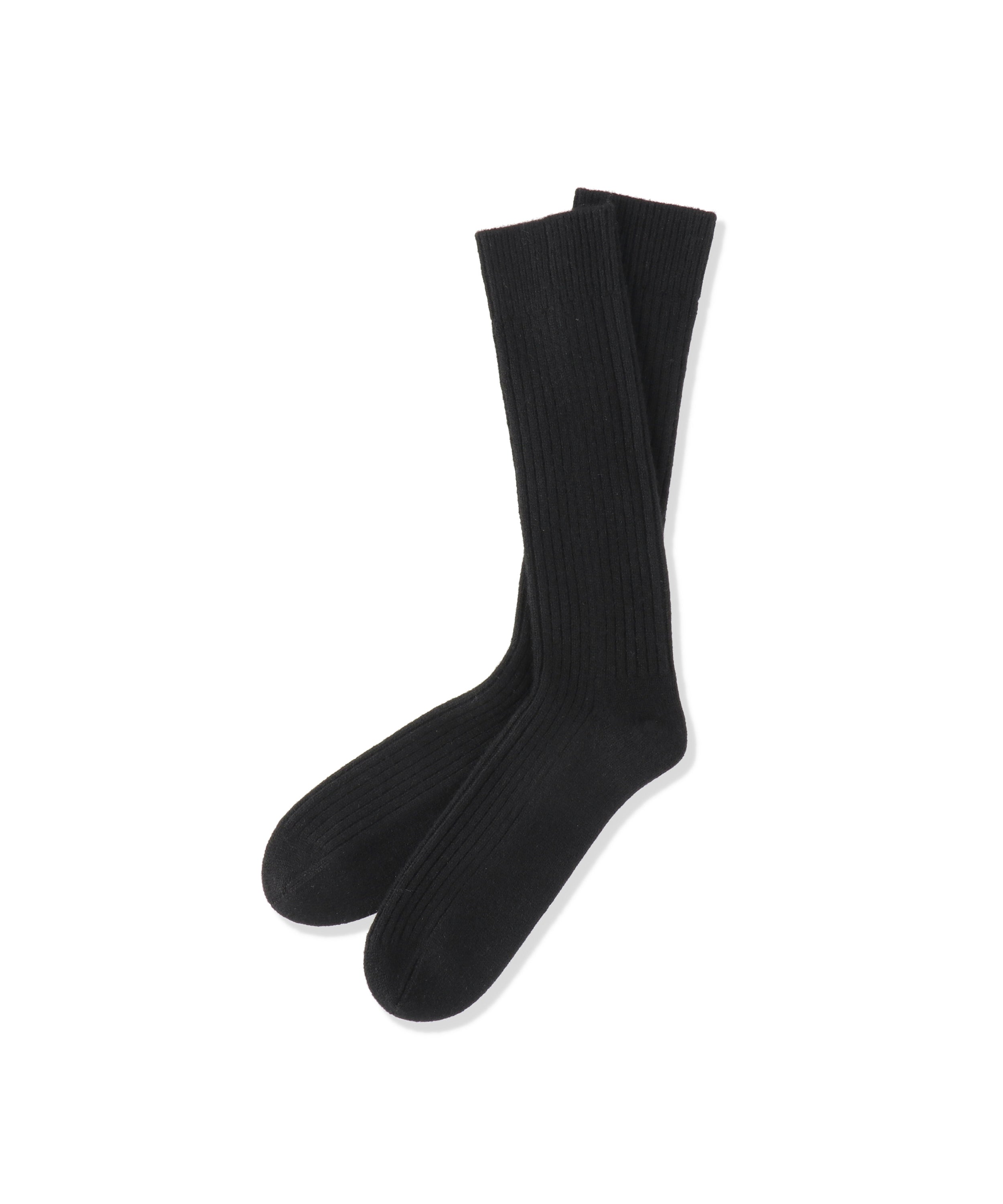 【2026AW】SCHOOL / CASHMERE LONG RIB SOCKS
