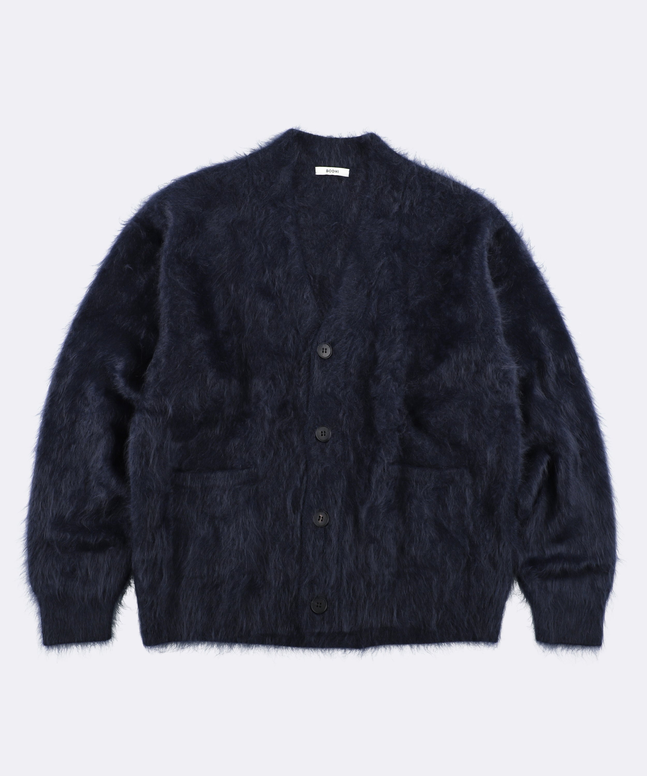 CASHMERE MOHAIR CARDIGAN
