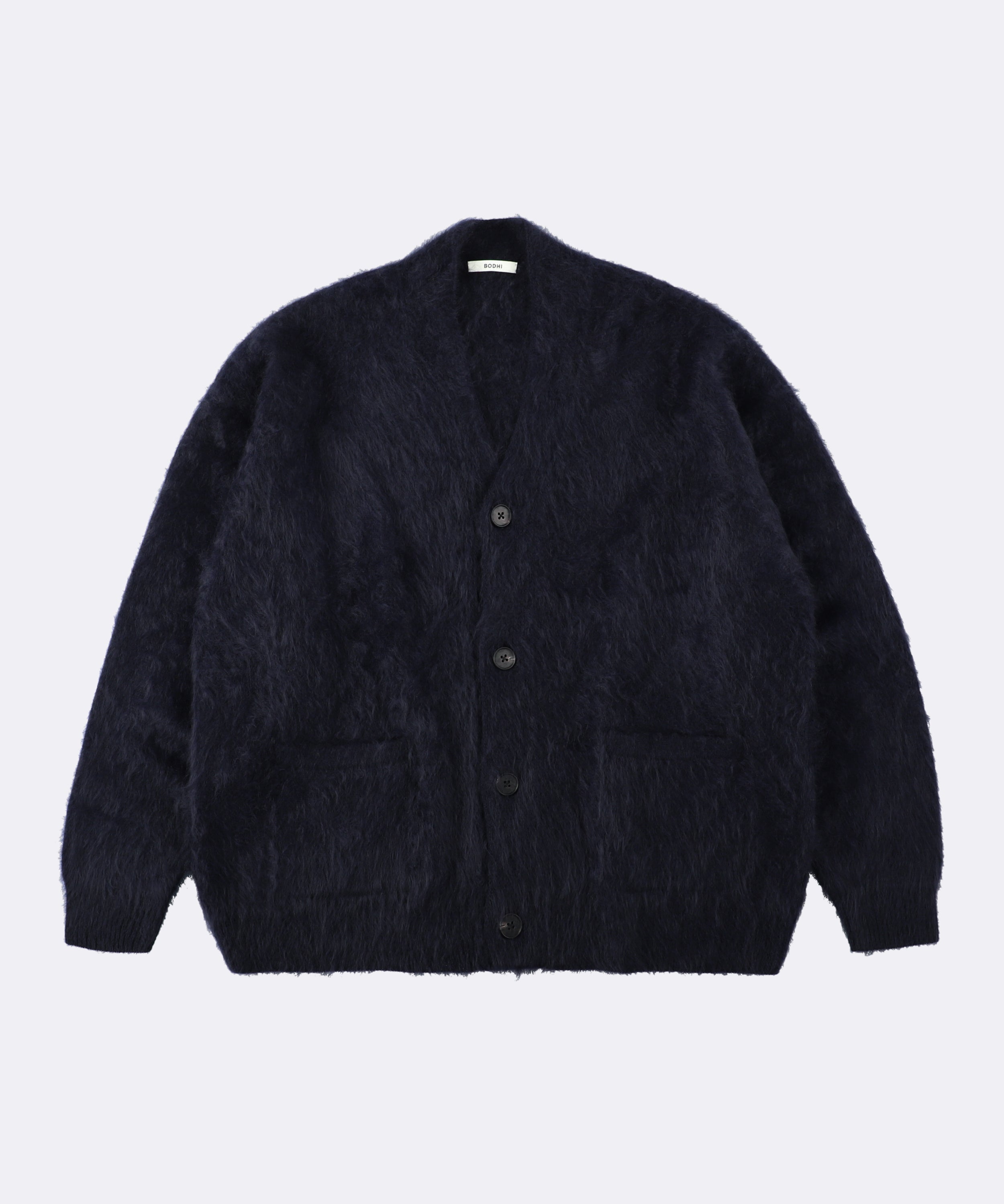 CASHMERE MOHAIR CARDIGAN