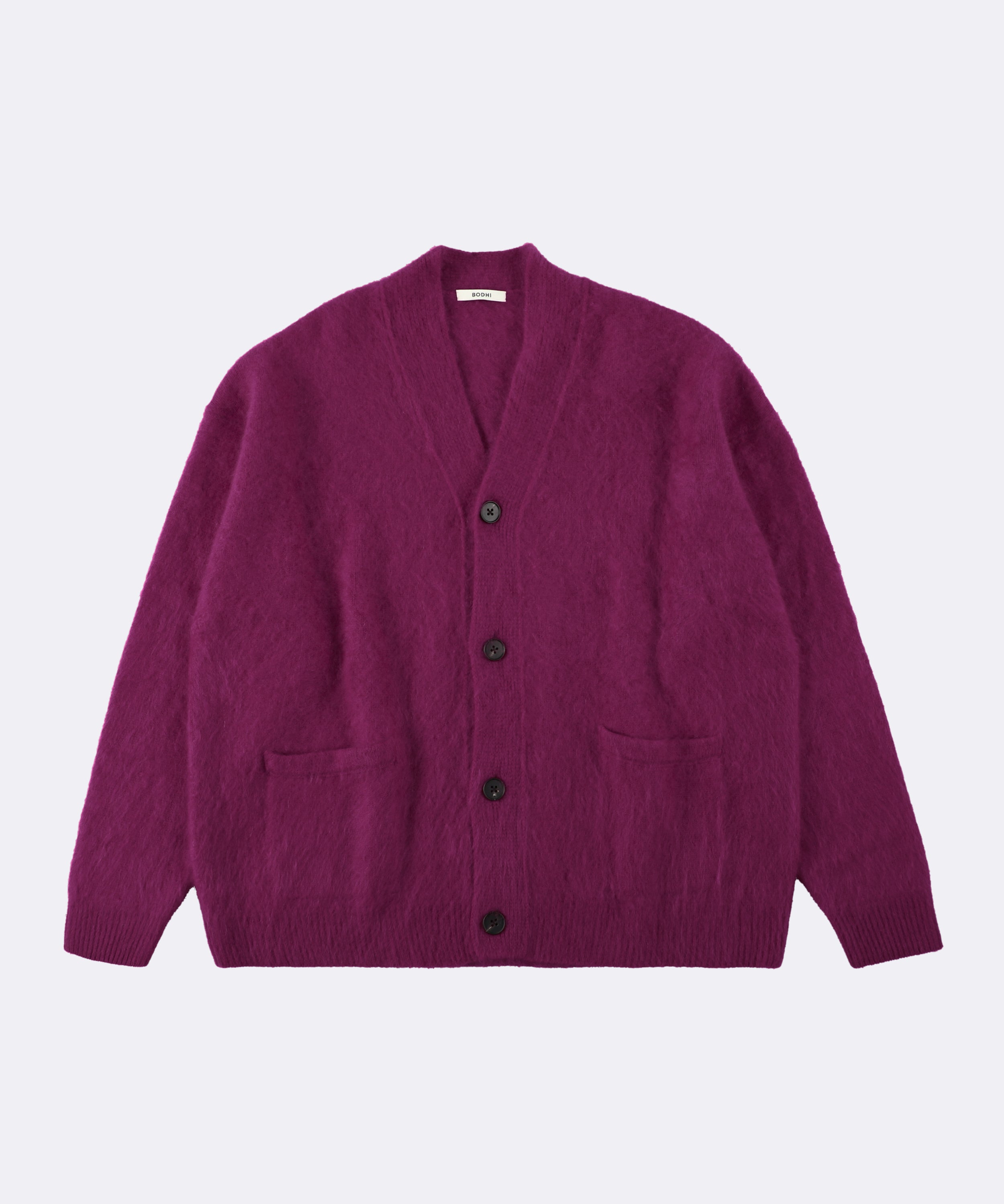 CASHMERE MOHAIR CARDIGAN