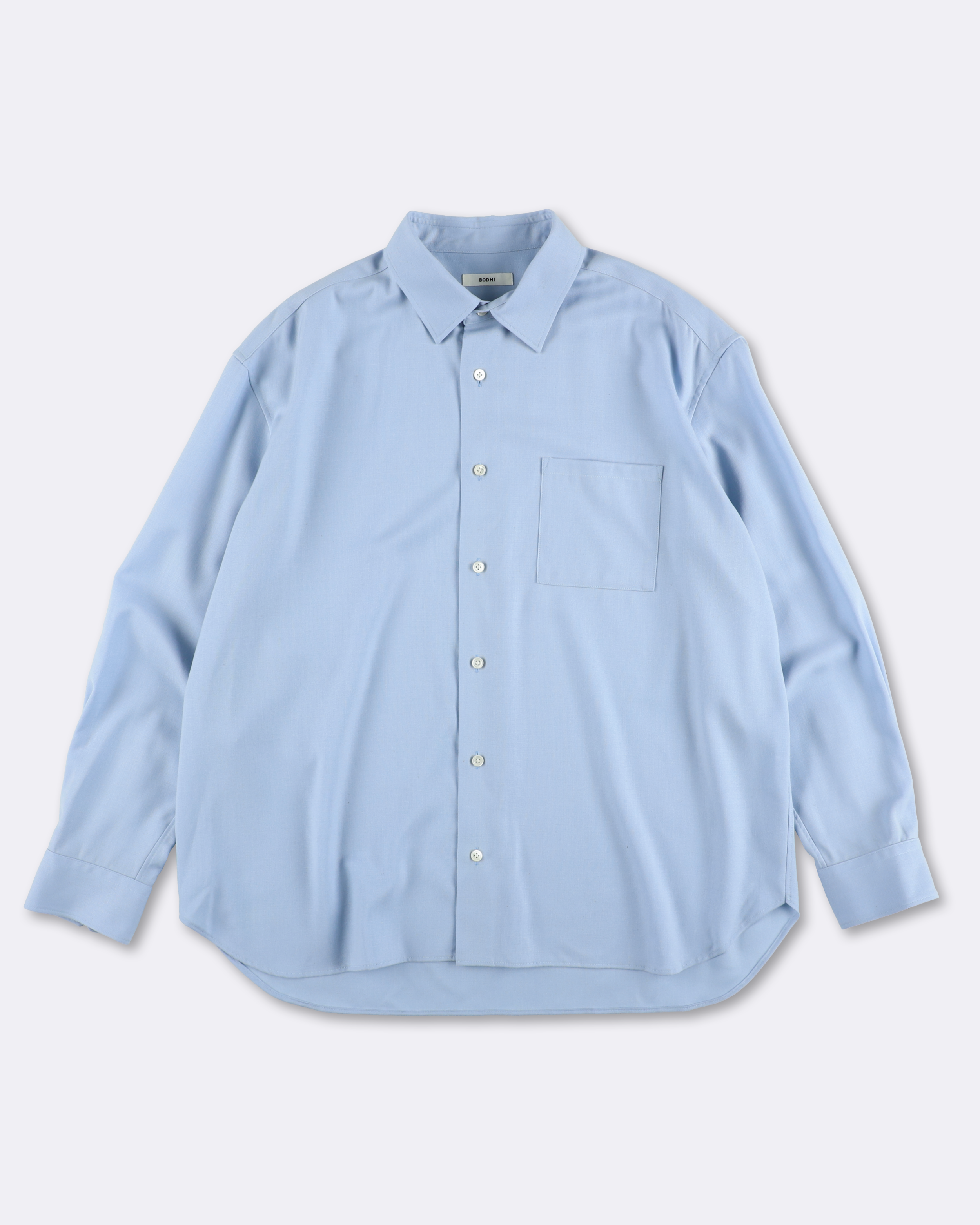 CASHMERE REGULAR COLLAR SHIRT