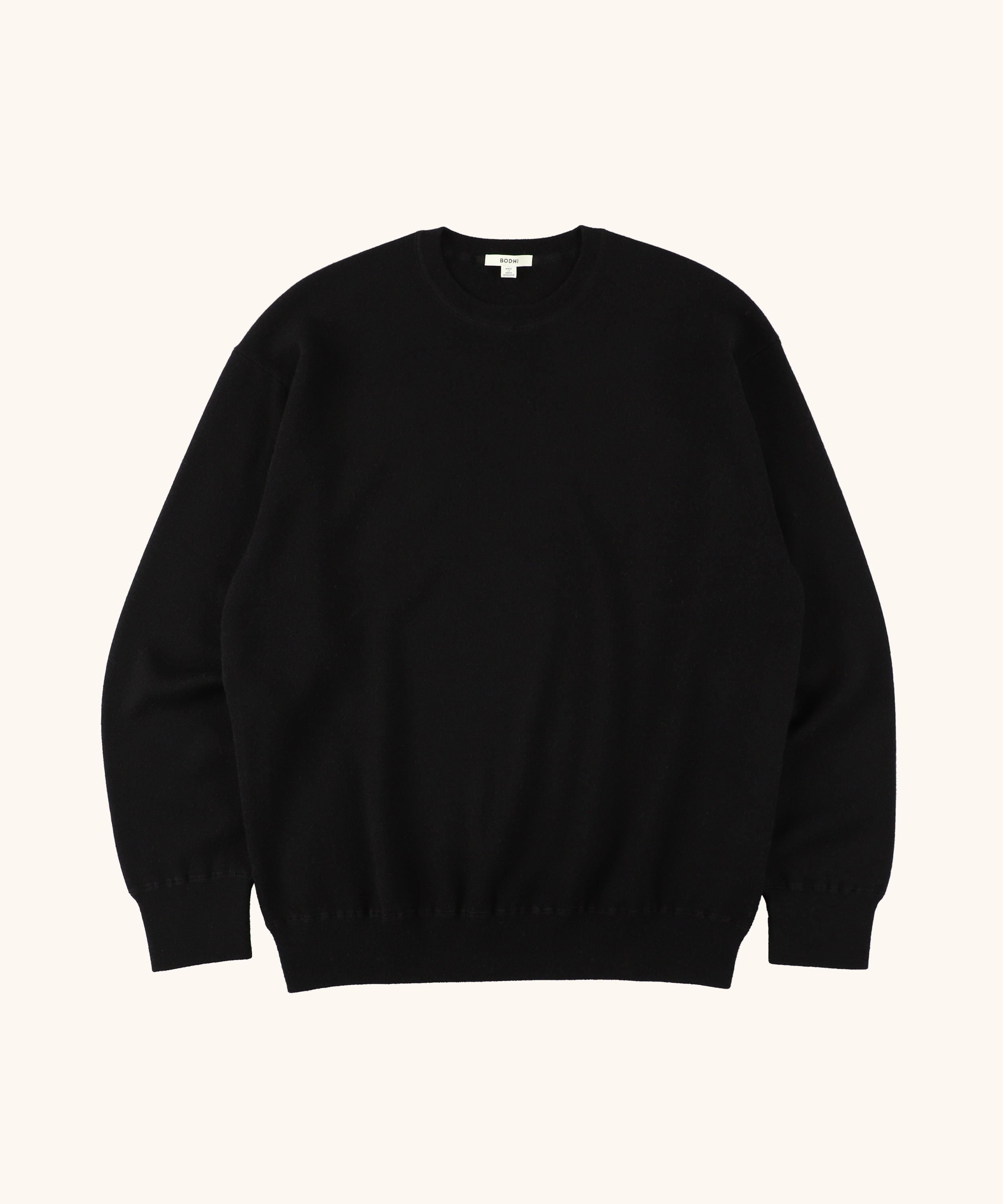 【2026AW】AMBIENT / 18GGW CASHMERE KNITTING SWEAT CREW