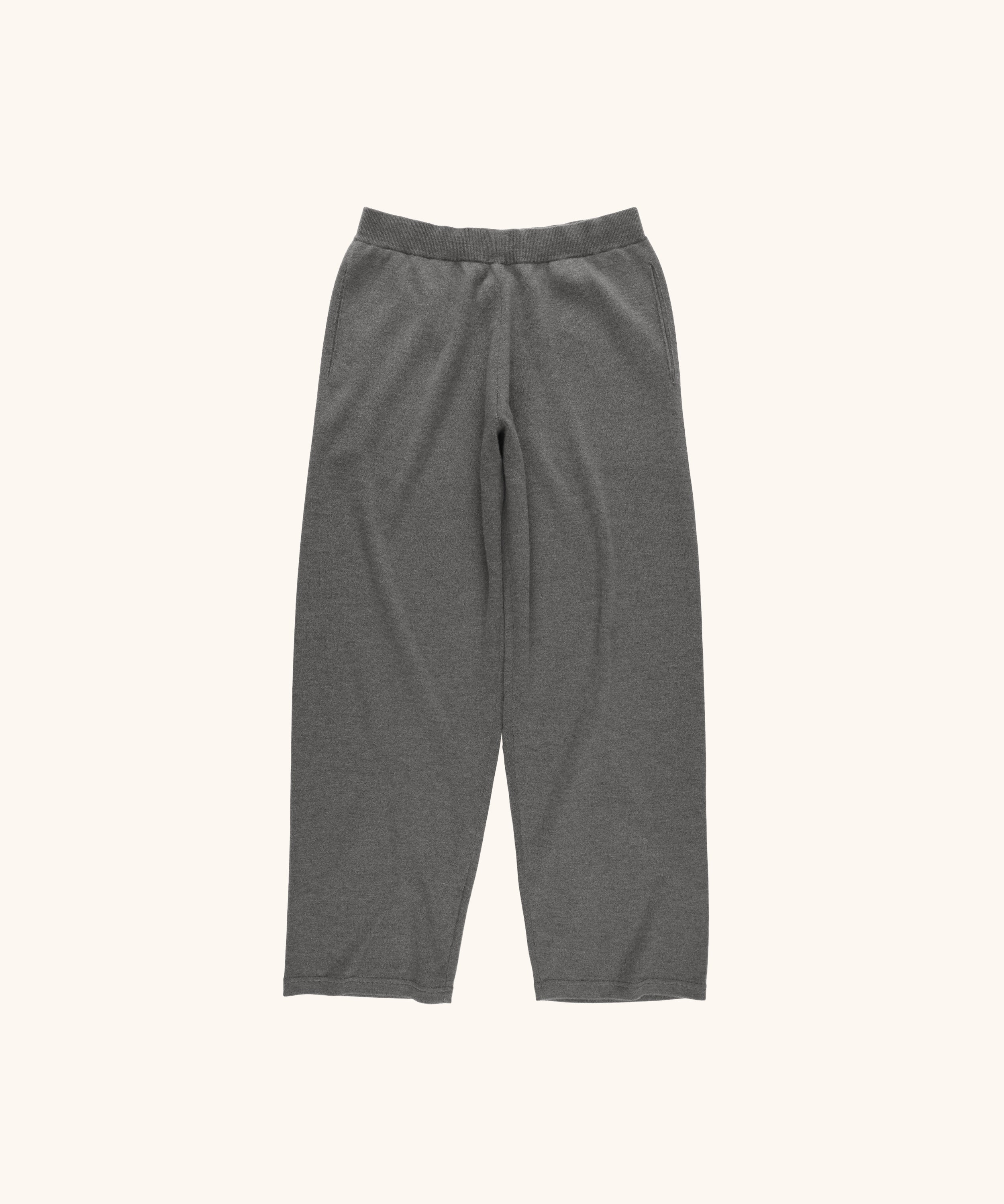 【2026AW】AMBIENT / 18GGW CASHMERE KNITTING SWEAT PANTS