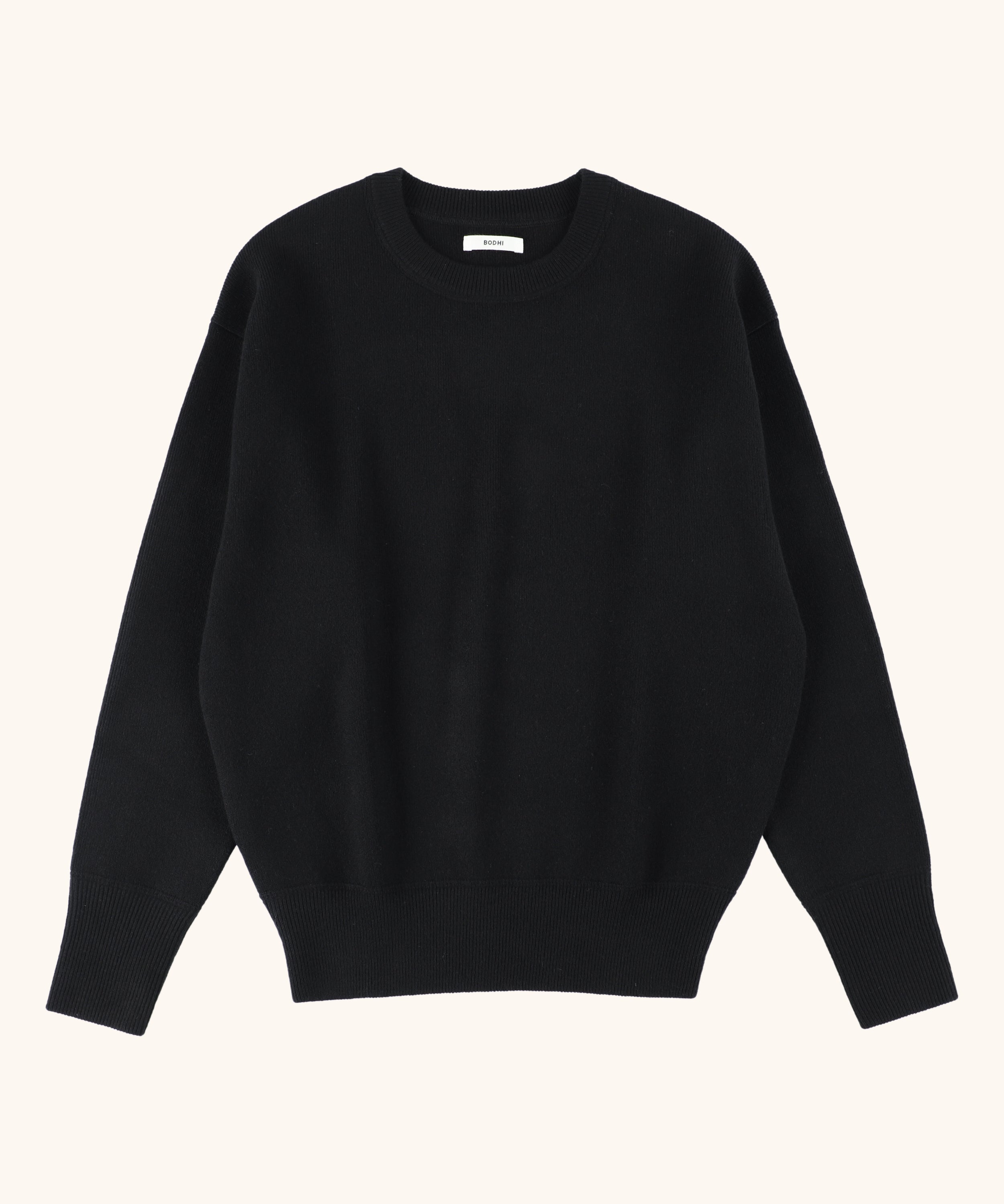 【2026AW】HEAVYWEIGHT / CASHMERE KNITING SWEAT CREW