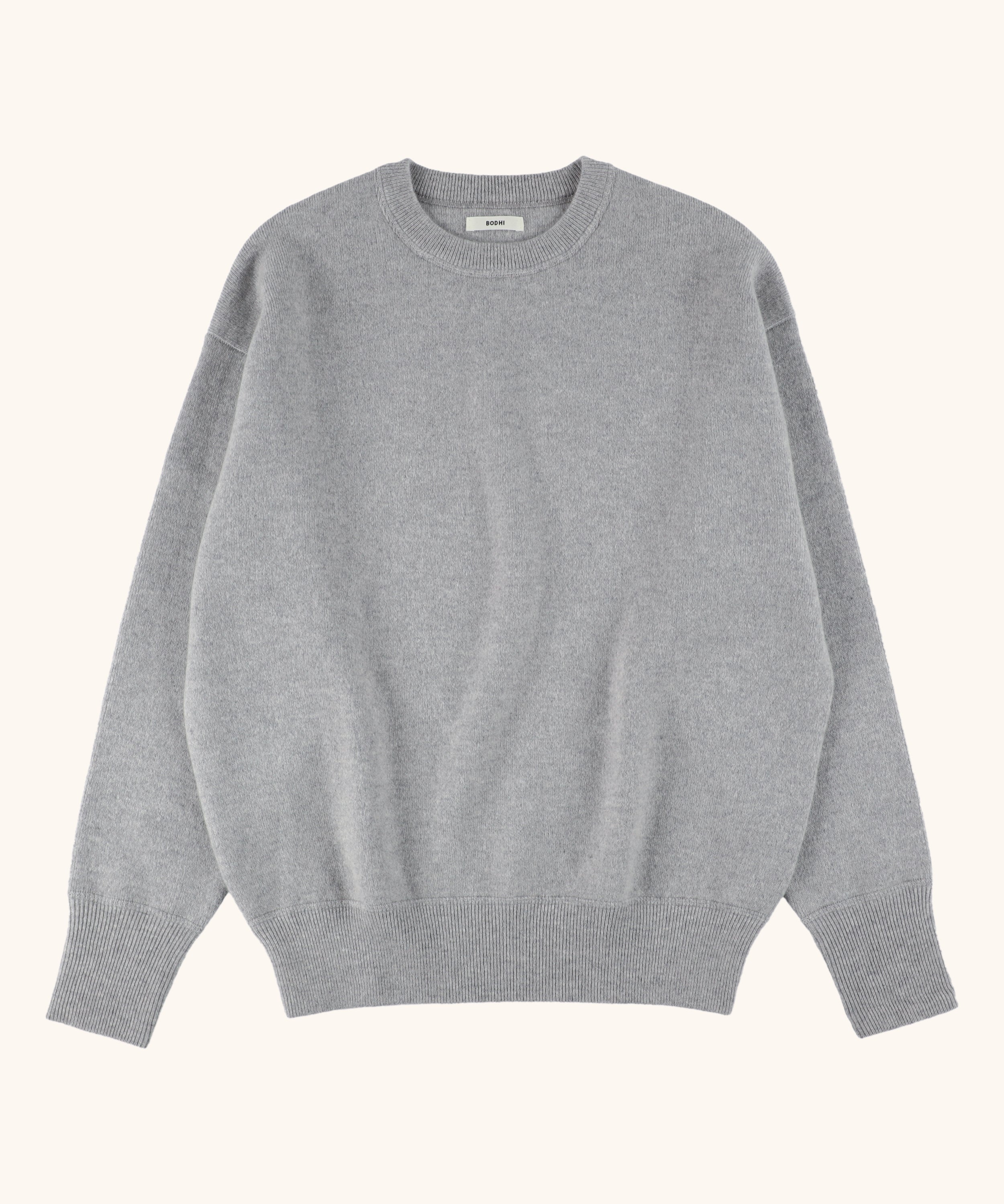 【2026AW】HEAVYWEIGHT / CASHMERE KNITING SWEAT CREW