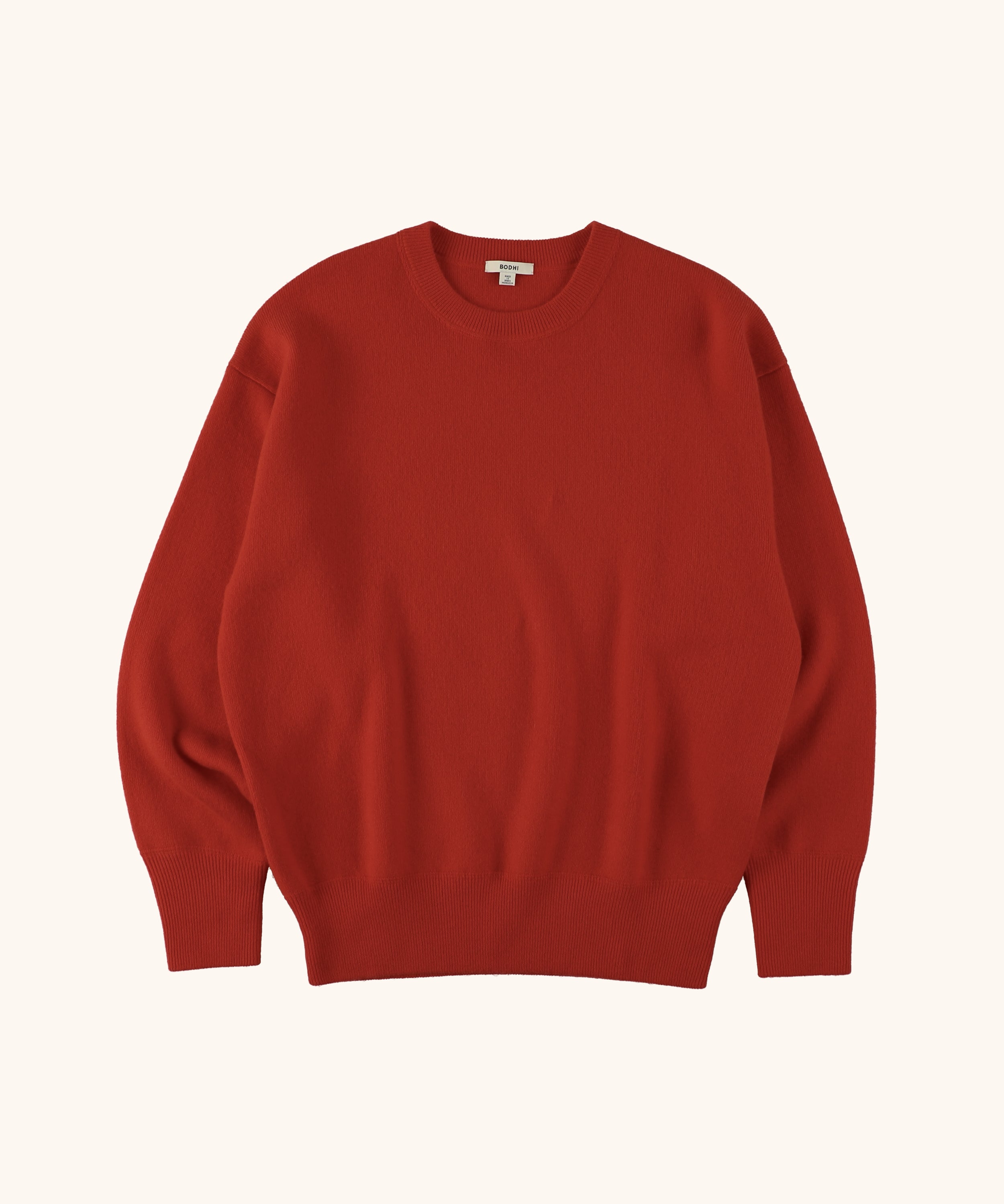 【2026AW】HEAVYWEIGHT / CASHMERE KNITING SWEAT CREW