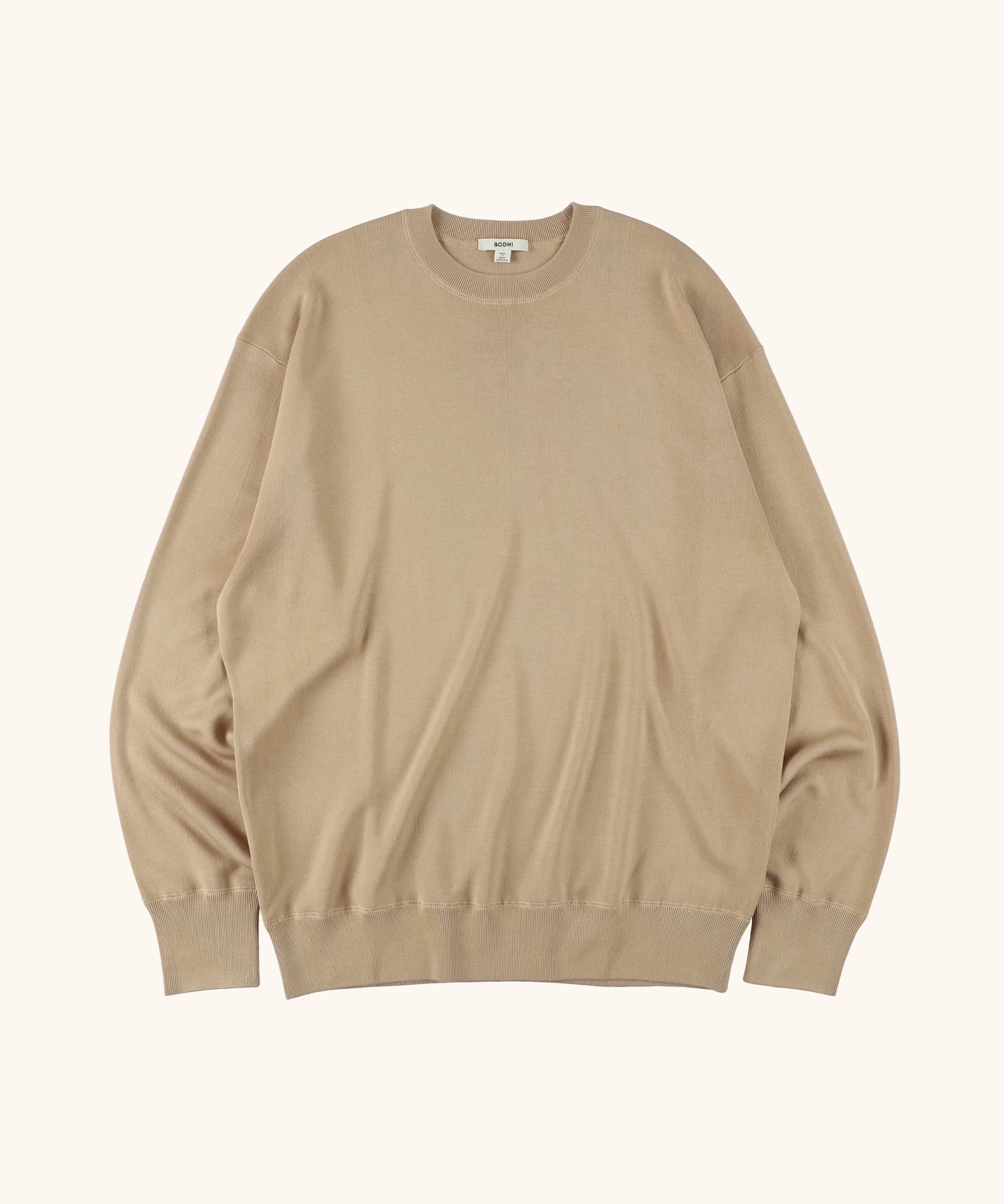 【2026AW】OPAL / 18GGW SILK CASHMERE CREW