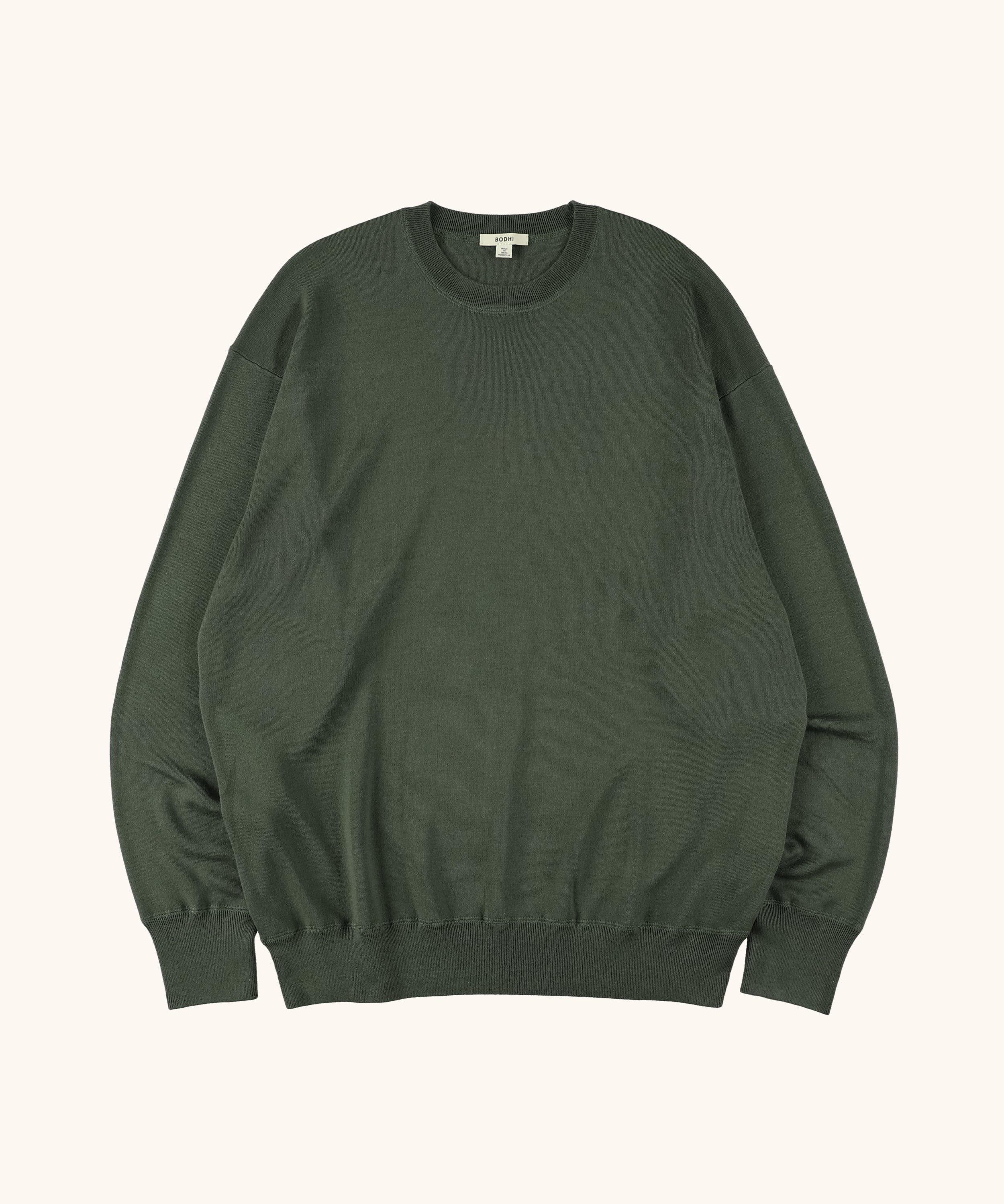 【2026AW】OPAL / 18GGW SILK CASHMERE CREW