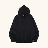【2026AW】OPAL / 18GGW SILK CASHMERE ZIP HOODIE