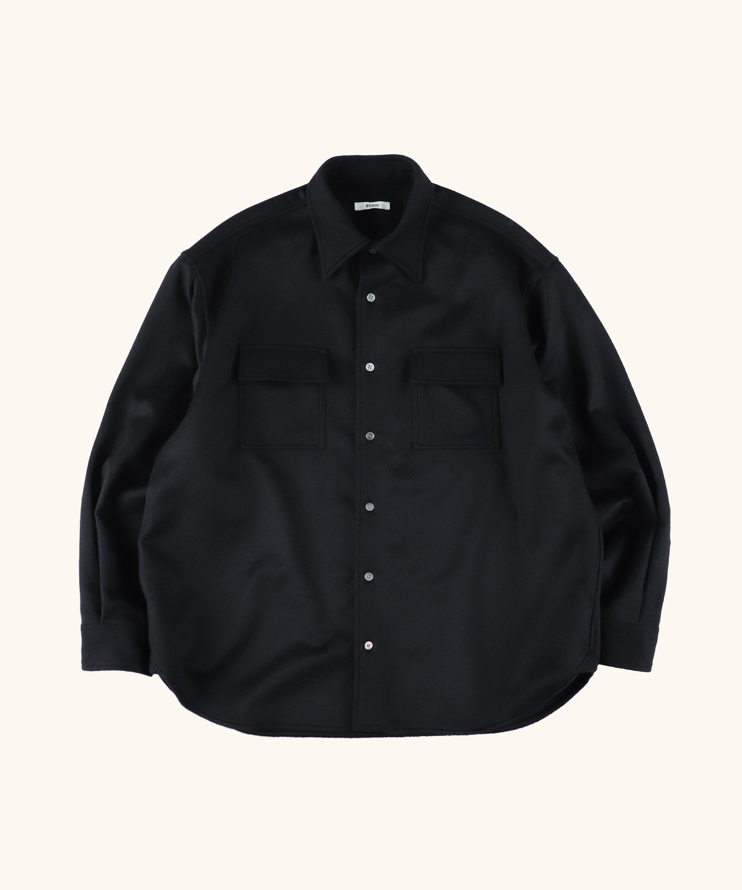【2026AW】UNIFORM / CASHMERE FLANNEL SHIRT JACKET