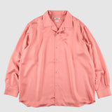 【2026SS】VACANCES / WASHABLE MATTE SILK SHIRT LS