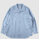 【2026SS】VACANCES / WASHABLE MATTE SILK SHIRT LS