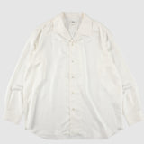 【2026SS】VACANCES / WASHABLE MATTE SILK SHIRT LS