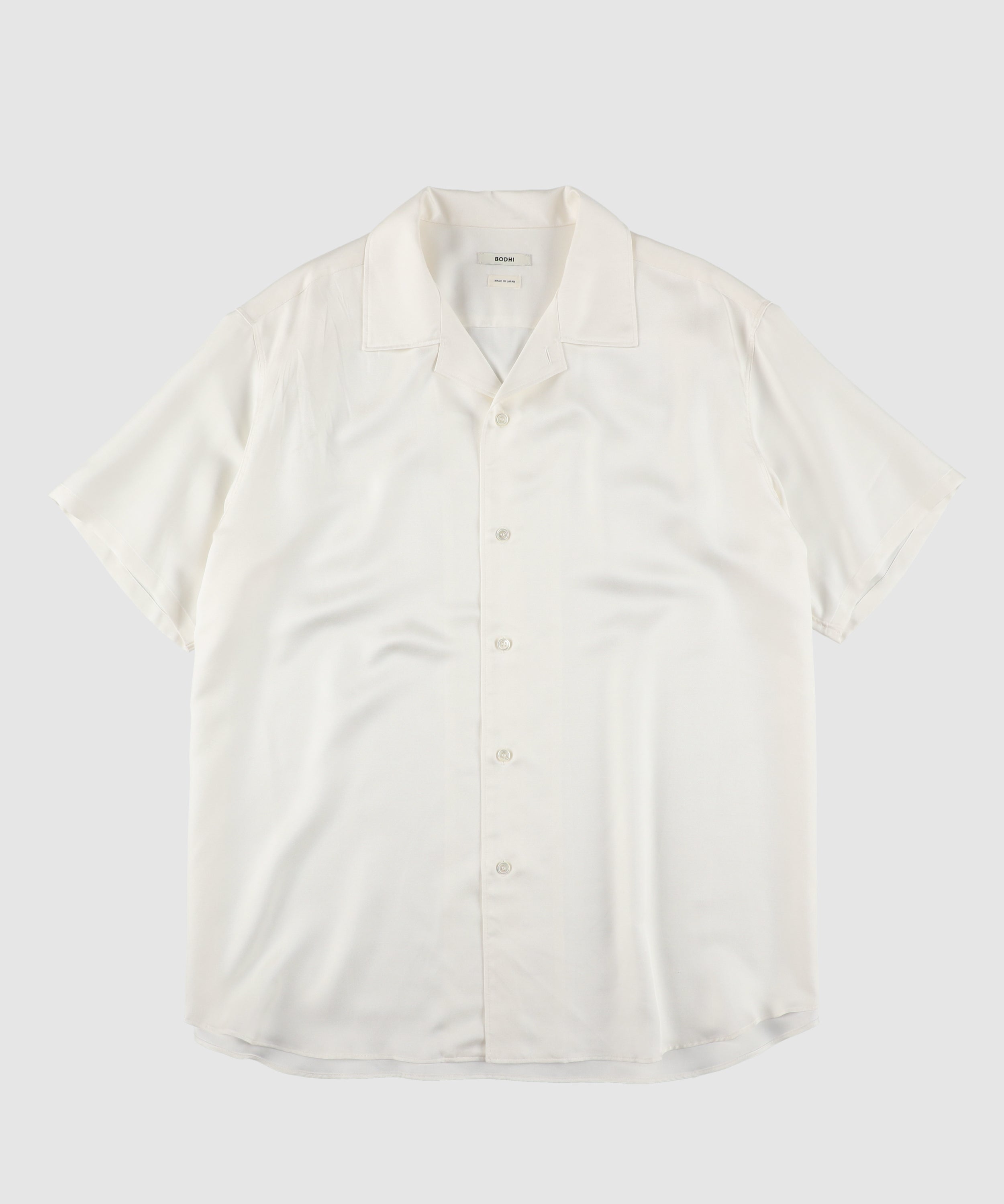 【2026SS】VACANCES / WASHABLE MATTE SILK SHIRT SS