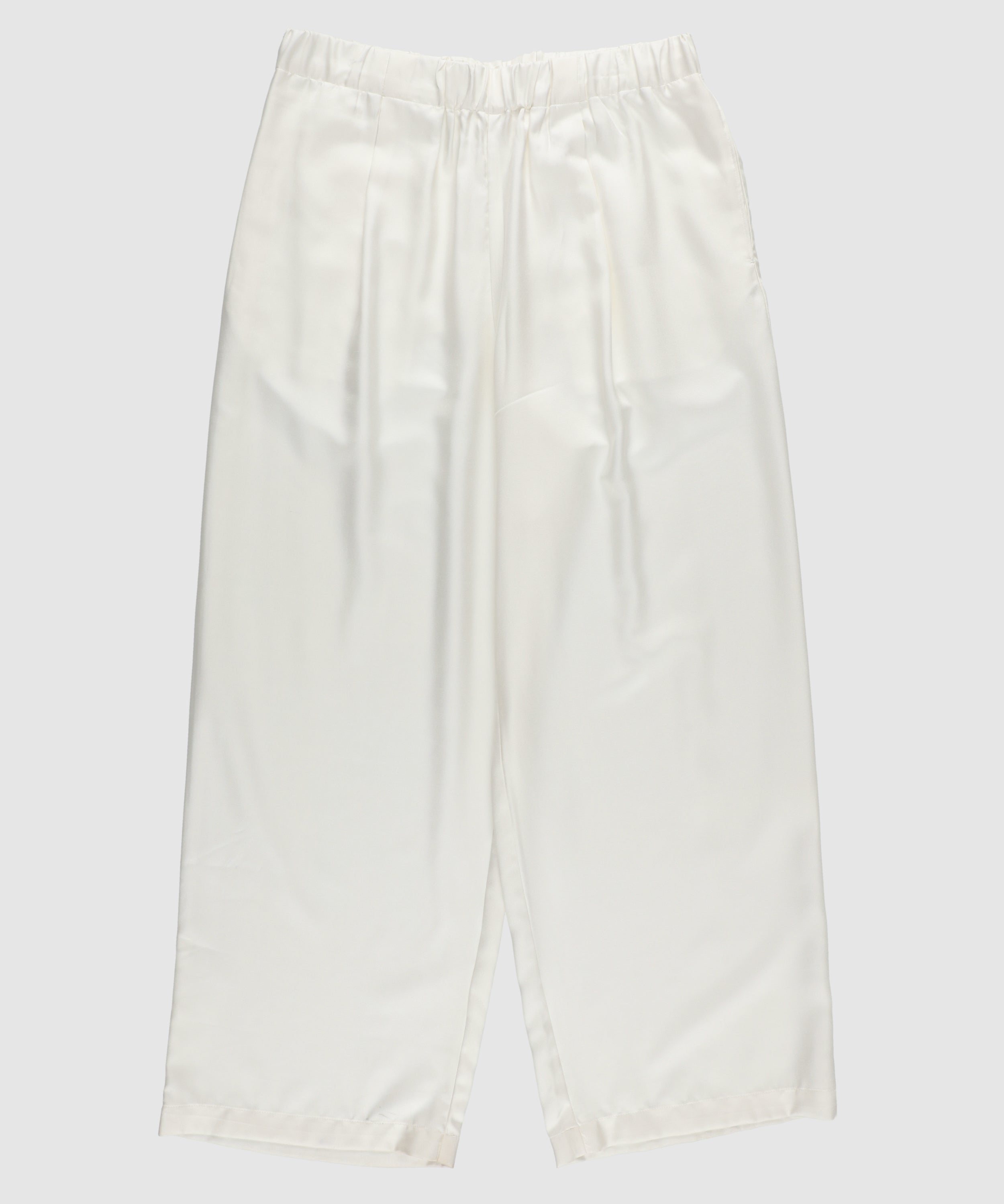 【2026SS】VACANCES / WASHABLE MATTE SILK PANTS