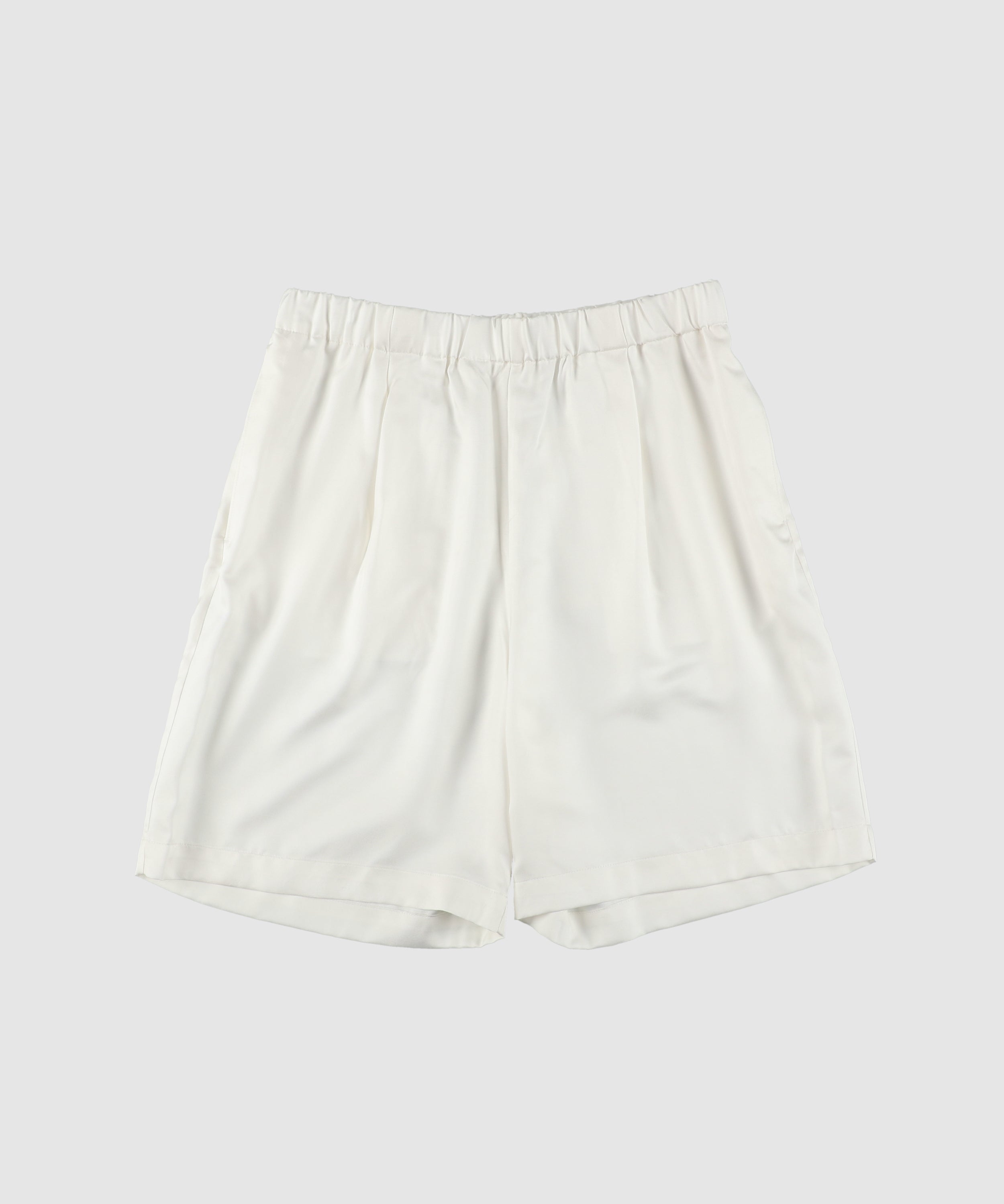 【2026SS】VACANCES / WASHABLE MATTE SILK SHORTS