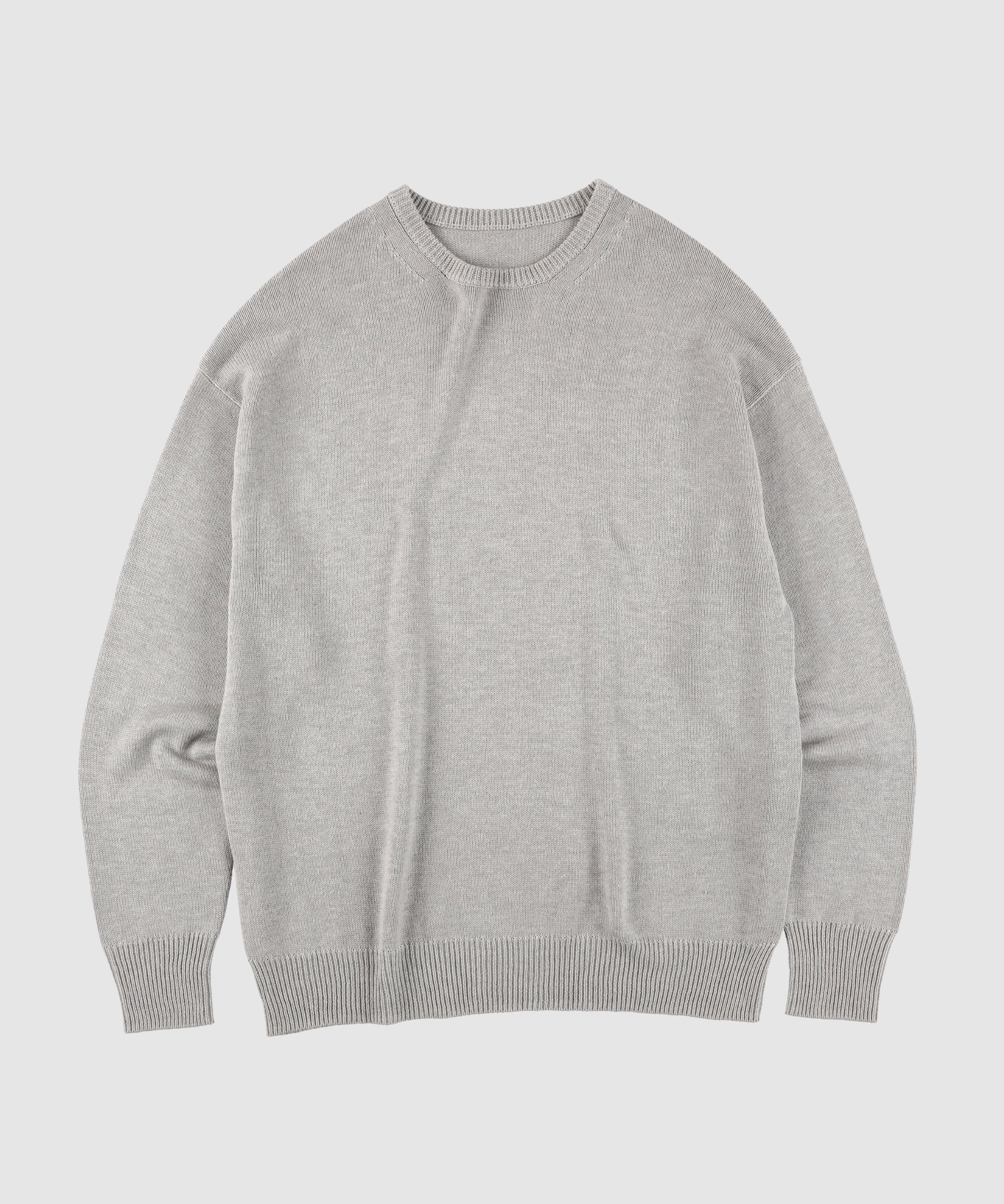 【2026SS】COMFY / SILK CASHMERE CREW KNIT