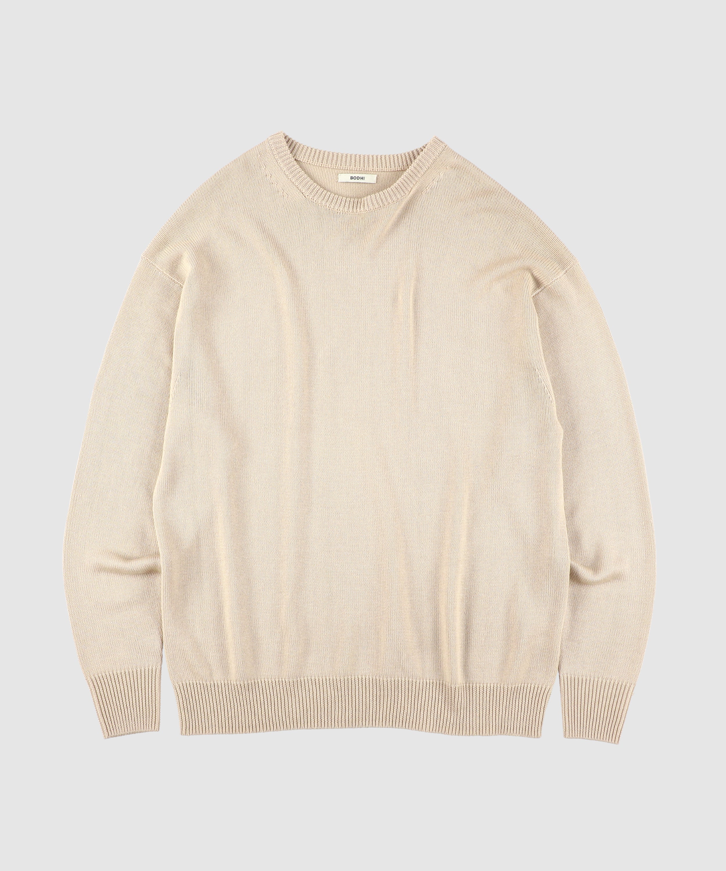 【2026SS】COMFY / SILK CASHMERE CREW KNIT