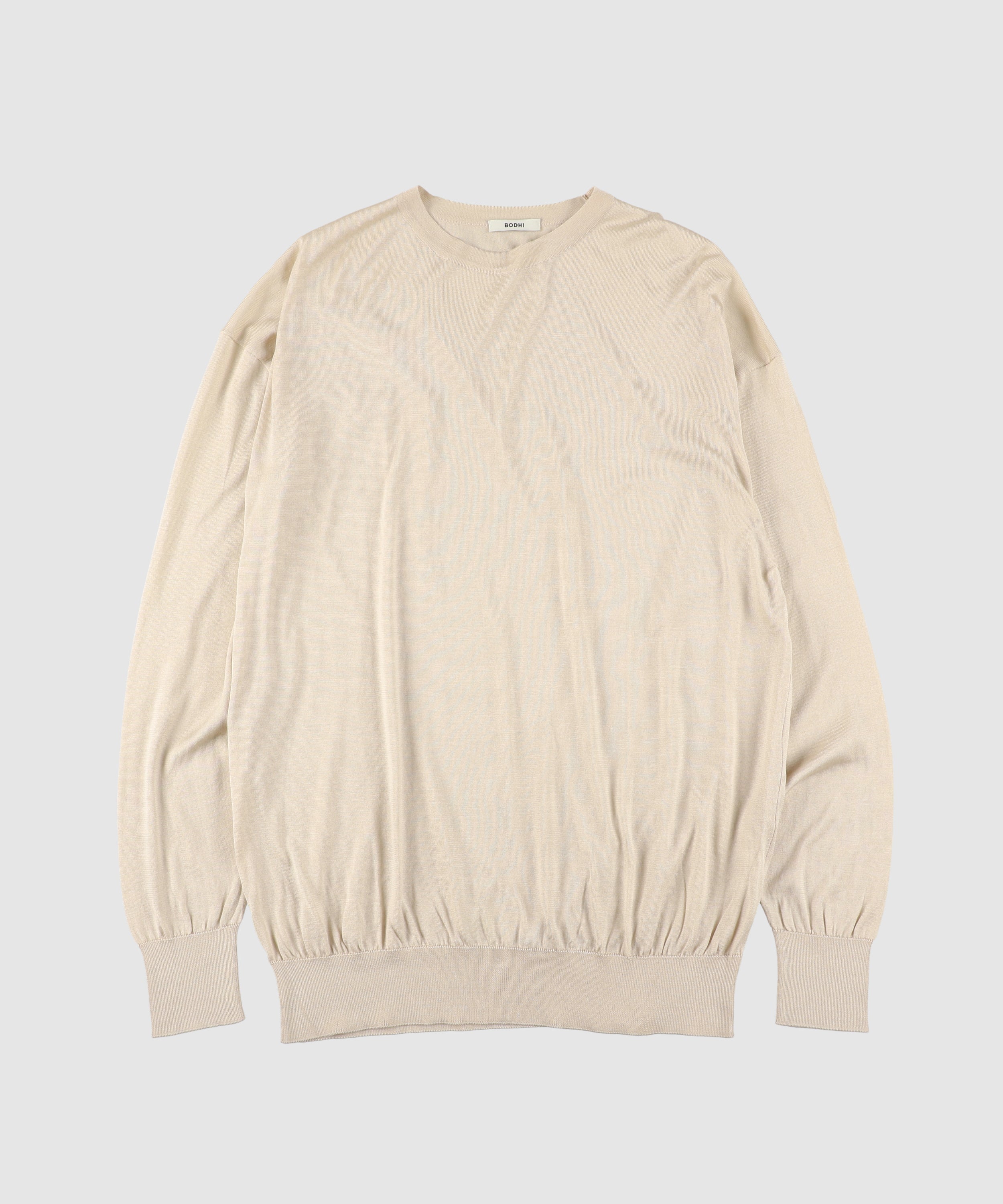 【2026SS】BRIGHT / SILK HG KNIT LS