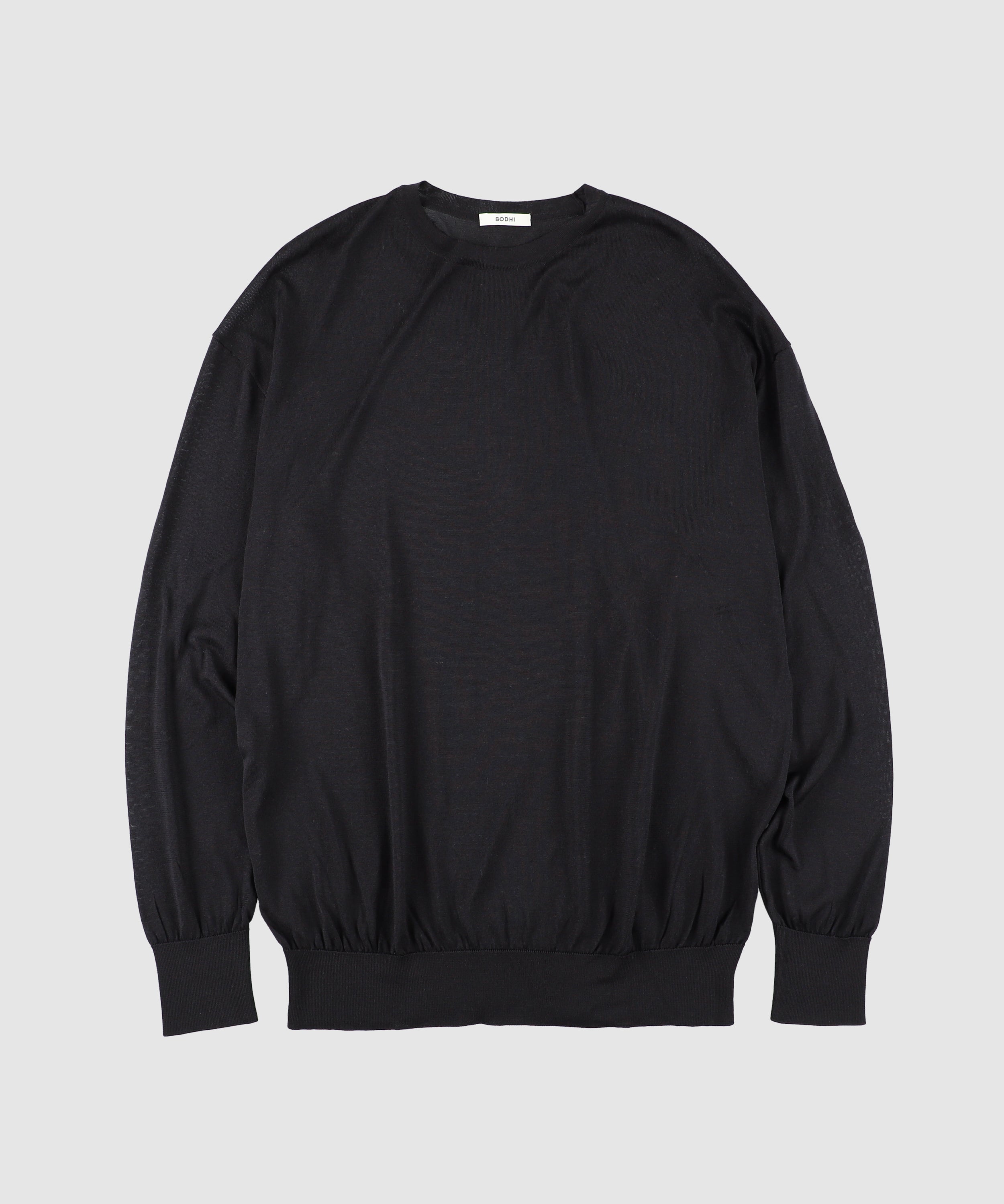 【2026SS】BRIGHT / SILK HG KNIT LS