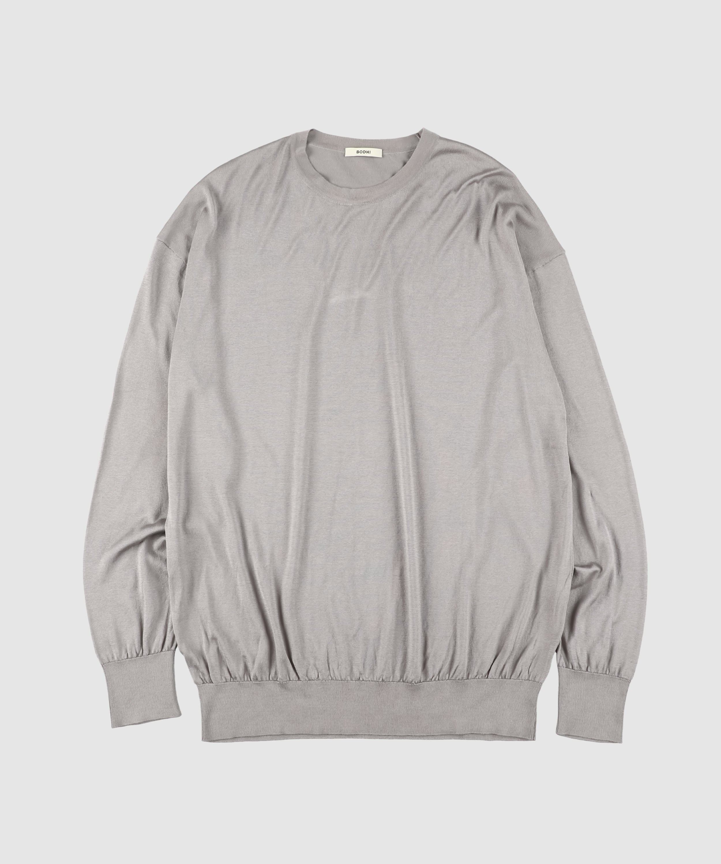 【2026SS】BRIGHT / SILK HG KNIT LS