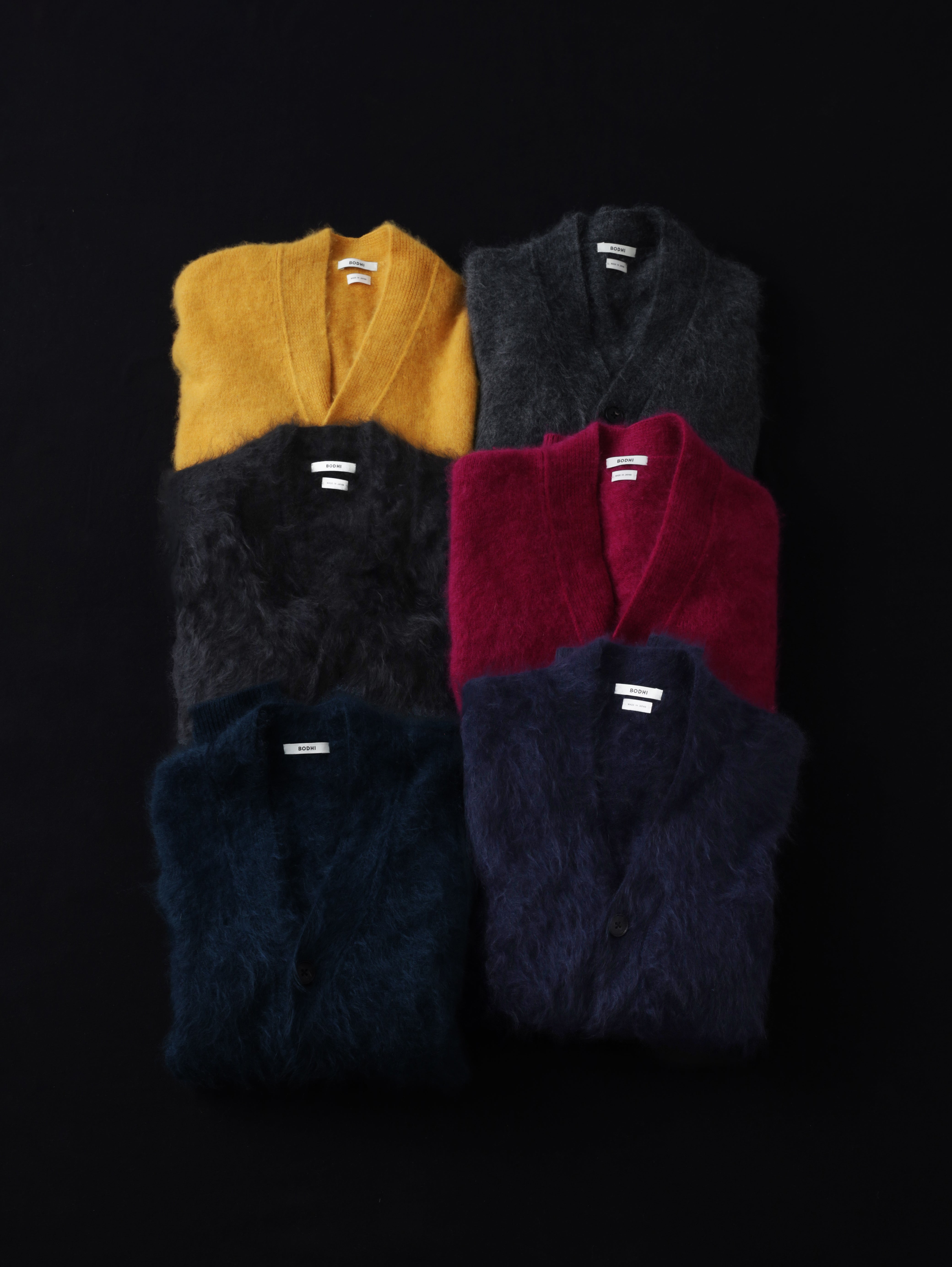 PRE ORDER】CASHMERE MOHAIR CARDIGAN – BODHI