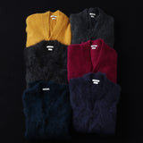 CASHMERE MOHAIR CARDIGAN