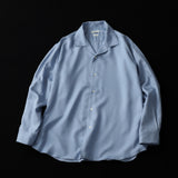 【2026SS】VACANCES / WASHABLE MATTE SILK SHIRT LS