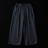 【2026SS】VACANCES / WASHABLE MATTE SILK PANTS