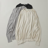 【2026SS】BRIGHT / SILK HG KNIT LS