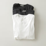 ESSENTIAL / BLENDED MATERIAL TEE LS