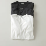 ESSENTIAL / BLENDED MATERIAL POCKET TEE SS