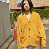 CASHMERE MOHAIR CARDIGAN