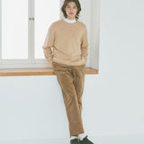 【2026AW】OPAL / 18GGW SILK CASHMERE CREW