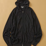 【2026AW】OPAL / 18GGW SILK CASHMERE ZIP HOODIE