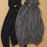 【2026AW】OPAL / 18GGW SILK CASHMERE ZIP HOODIE