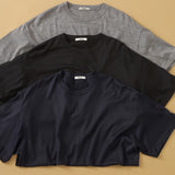 AURUM / CASHMERE TEE SS