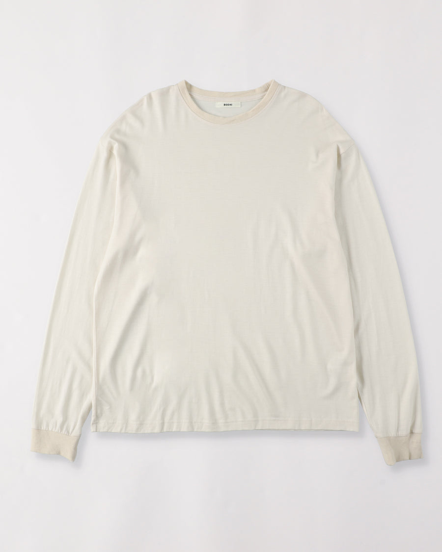 CASHMERE 100 LONG SLEEVES TEE