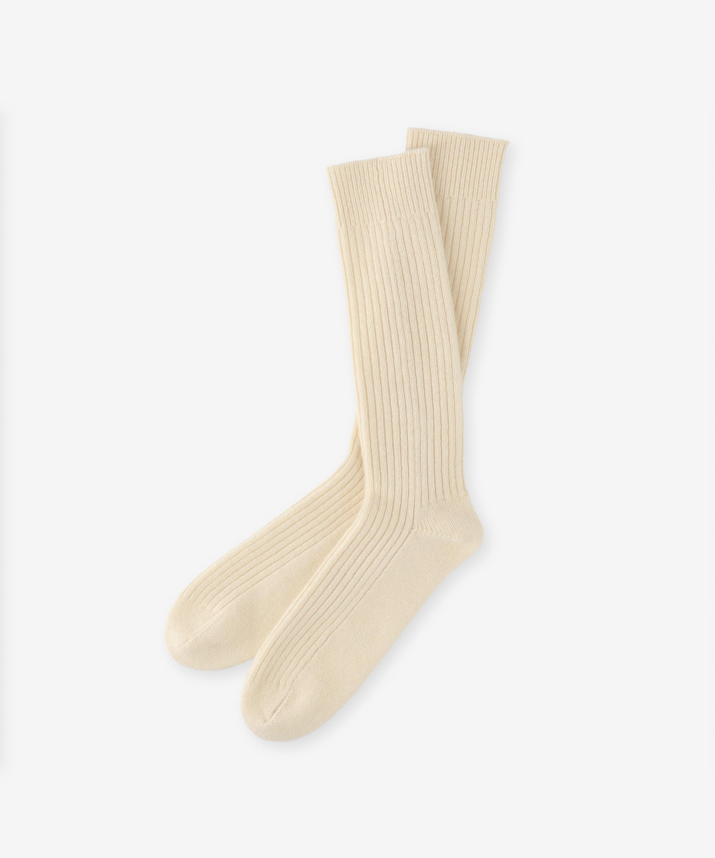 CASHMERE KNEE HIGH SOCKS